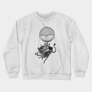 Steampunk OctoBalloon Crewneck Sweatshirt